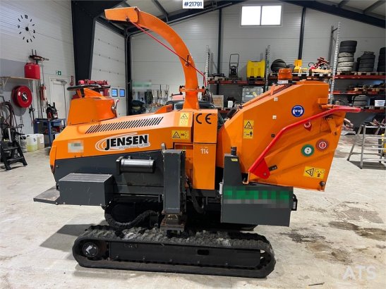 Jensen A540 spider wood chipper w/hydraulic raise and low Jensen A540 spider wood chipper w/hydraulic raise and low 2017 2...