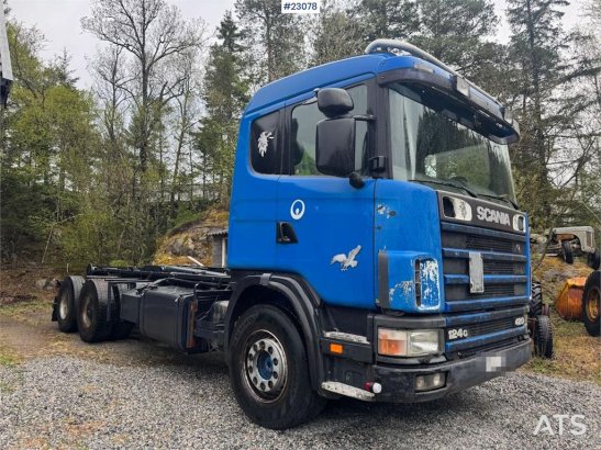 Scania 124G hooklift truck – Joab hook with articulated ( 124G hooklift truck – Joab hook with articulated ( 2000 2 image 3