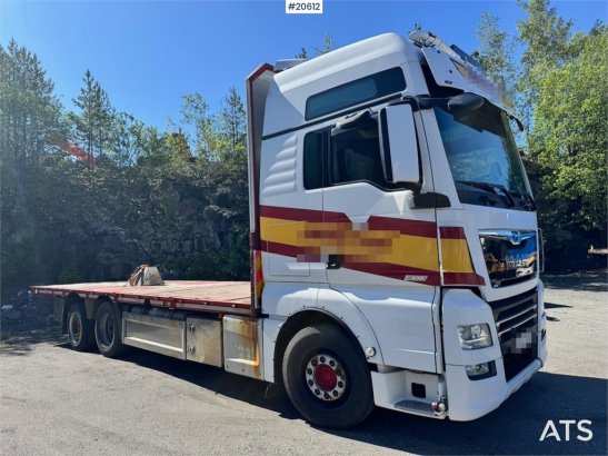 MAN TGX 580 Flatbed truck. TGX 580 Flatbed truck. 2019 2 image 108