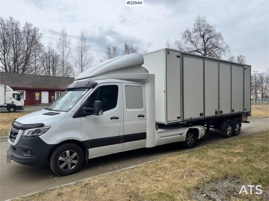 Mercedes-Benz Sprinter tractor unit with 2021 Freno-Air box trai Sprinter tractor unit with 2021 Freno-Air box trai 2020 2...