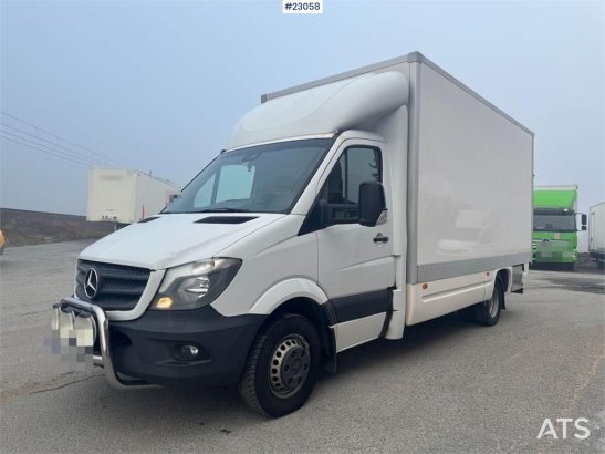 Mercedes-Benz Sprinter 5198 4x2 box truck with tail lift and sid Sprinter 5198 4x2 box truck with tail lift and sid 2016 2...