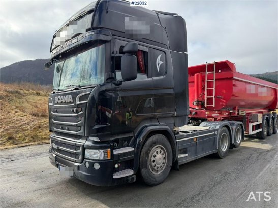 Scania R580 6x2 tractor unit with tipping hydraulics, com R580 6x2 tractor unit with tipping hydraulics, com 2014 2 Tracto...