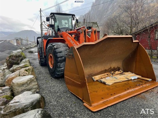 Hitachi zw370-6 wheel loader w/ scale, printer & bucket 10071 2018 2 Wheel Loaders image 27