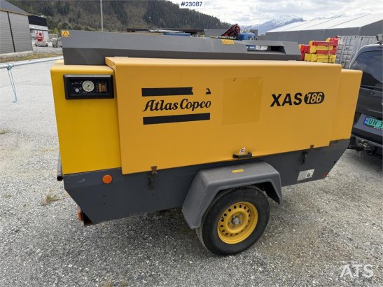 Atlas Copco AS 186 - Mobil dieselkompressor - modell AS 186 - Mobil dieselkompressor - modell 2010 2 Compressors image 3