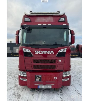 Scania R580 8x2 crane truck with 85 t/m Hiab crane – jib R580 8x2 crane truck with 85 t/m Hiab crane – jib 2019 2 Crane tr...
