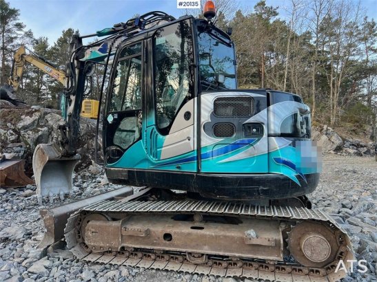Hitachi zx85us-6 excavator w/ digging bucket, hydraulic sa zx85us-6 excavator w/ digging bucket, hydraulic sa 2019 2 Crawl...