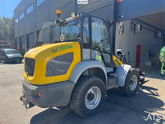 Kramer 5055E Wheel Loader with plow, pallet forks and 2 b Kramer 5055E Wheel Loader with plow, pallet forks and 2 b 2022 2...