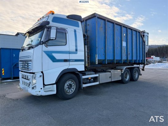 Volvo FH500 6x2 hook truck with 24t joab hook, 35m³ cont 3292 2010 2 image 3