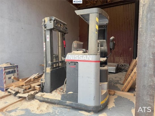 Nissan UNS 140 Reach Truck UNS 140 Reach Truck 2009 2 Forklift image 48