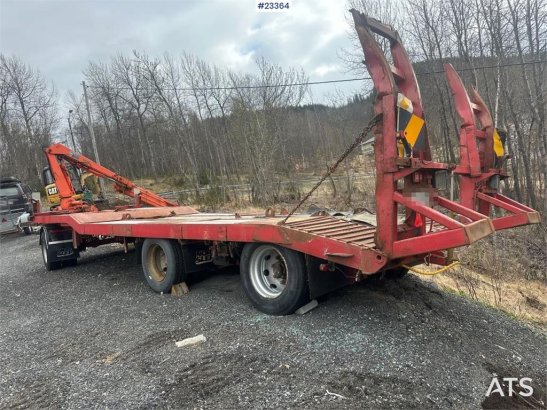 Nor-Slep 3 axle machine trailer Nor-Slep 3 axle machine trailer 1998 2 Lowloader trailers image 3