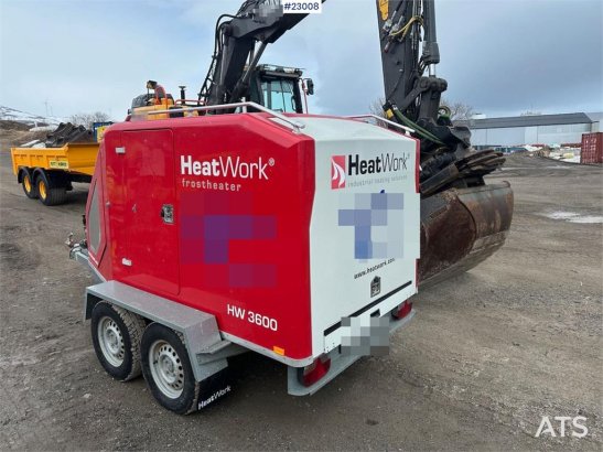 Heatwork HW 3600 w/ 10 mats, heating fan, circulation pump Heatwork HW 3600 w/ 10 mats, heating fan, circulation pump 2015...