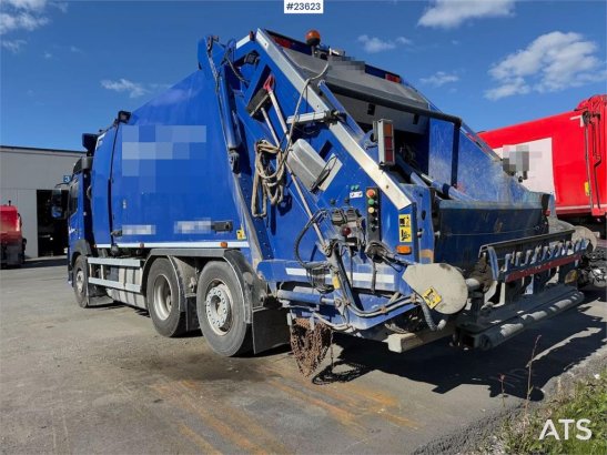 Volvo FM 410 6x2 refuse truck w/ NTM body – 1 chamber an 7005 2019 2 image 3