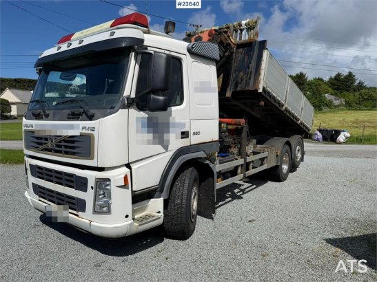 Volvo FM 6x2 crane truck with tipper and a 20t/m Palfing FM 6x2 crane truck with tipper and a 20t/m Palfing 2006 2 Crane t...