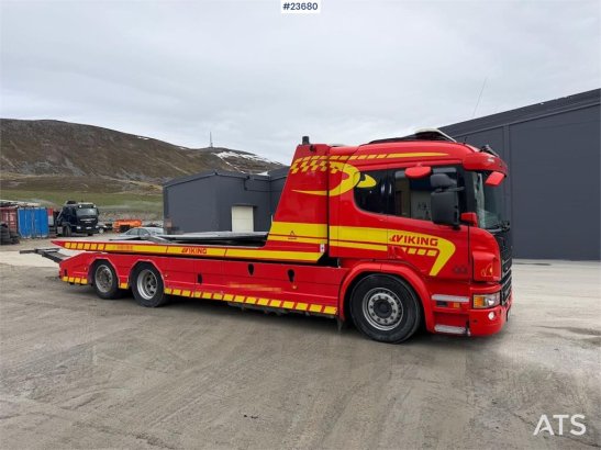 Scania P320 6x2 tow truck w/ Falkum body, double deck, gl 3213 2017 2 image 3