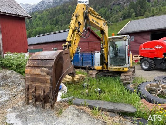 New Holland E70B SR-2 excavator with tooth bucket, gripper, na E70B SR-2 excavator with tooth bucket, gripper, na 2009 2 C...
