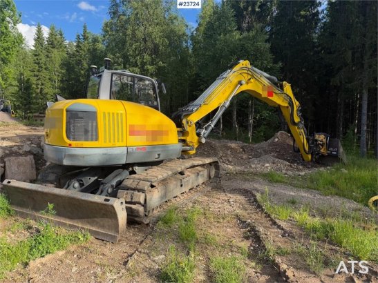 Wacker Neuson ET145 Excavator with Tiltrotator and Digging Bucke ET145 Excavator with Tiltrotator and Digging Bucke 2019 2...