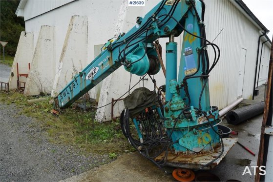 Heila HMR12-1S crane with winch (used on boat) Heila HMR12-1S crane with winch (used on boat) 2007 2 Other cranes image 3