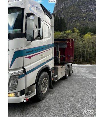 Volvo FH500 truck with a 24 t/m Palfinger crane 3292 2020 2 Crane trucks image 43