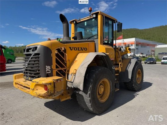 Volvo L70F wheel loader w/ weight. WATCH VIDEO L70F wheel loader w/ weight. WATCH VIDEO 2008 2 Wheel Loaders image 3