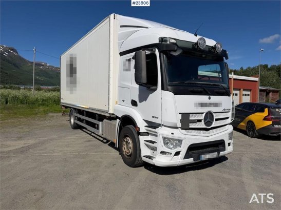 Mercedes-Benz Actros 1835L 4x2 box truck w/ ADR rigged, new clut Actros 1835L 4x2 box truck w/ ADR rigged, new clut 2014 2...