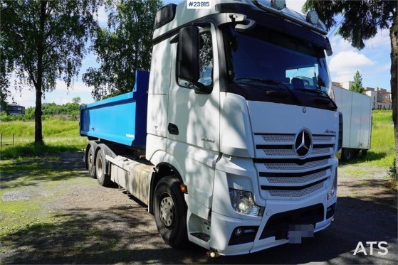 Mercedes-Benz Actros 2558 6x2 Hooklift Truck – Driving School Ve Actros 2558 6x2 Hooklift Truck – Driving School Ve 2016 2...