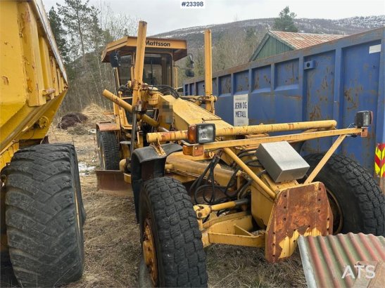 Mattsson MPAB 6x6 grader w/ blades and 2 extra for tires Mattsson MPAB 6x6 grader w/ blades and 2 extra for tires 1985 2 M...