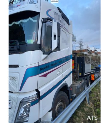 Volvo FH500 truck with a 24 t/m Palfinger crane 590 2020 2 Crane trucks image 3