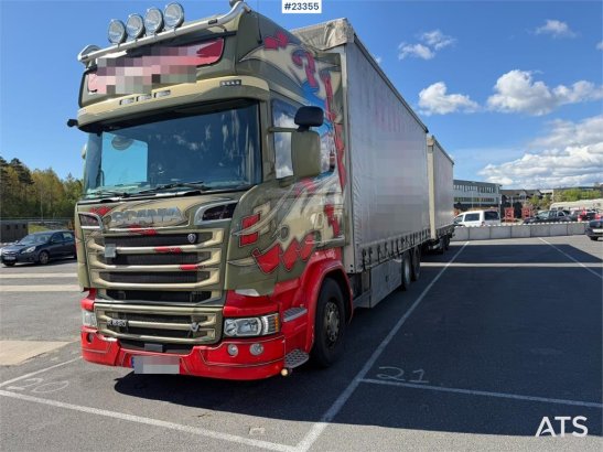 Scania R520 6x2 box truck with a 2-axle Schmitz Cargobull R520 6x2 box truck with a 2-axle Schmitz Cargobull 2017 2 image 3