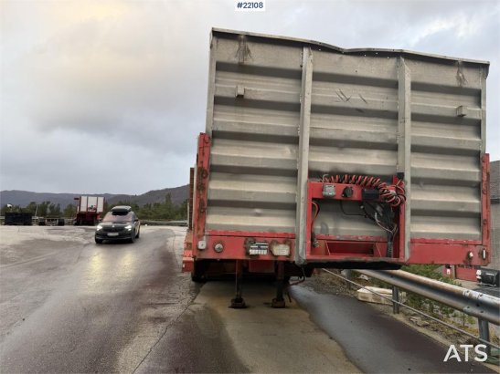 Vang SHSL 4 axle machine trailer w/ hydraulic driving b VANG SHSL 4 axle machine trailer w/ hydraulic driving b 1998 2 Low...