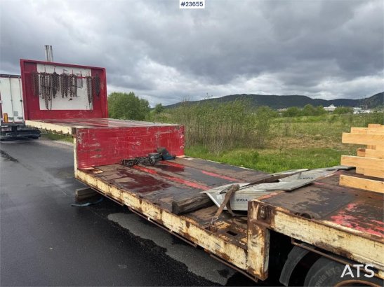 Pacton SDX350 Low Loader Trailer Pacton SDX350 Low Loader Trailer 2012 2 Lowloader semi-trailers image 3