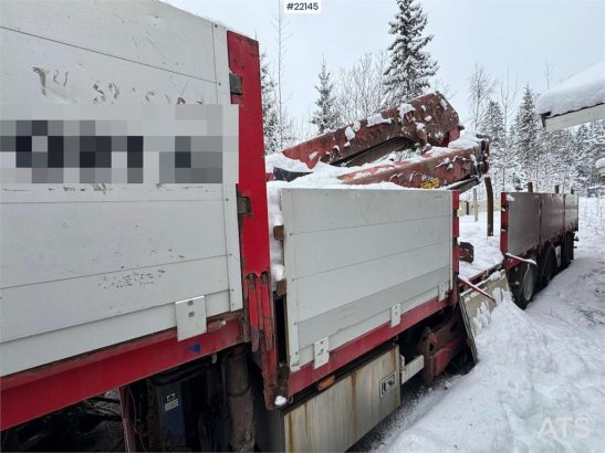 Tyllis jumbo semi-trailer with HMF crane Tyllis jumbo semi-trailer with HMF crane 2010 2 image 3