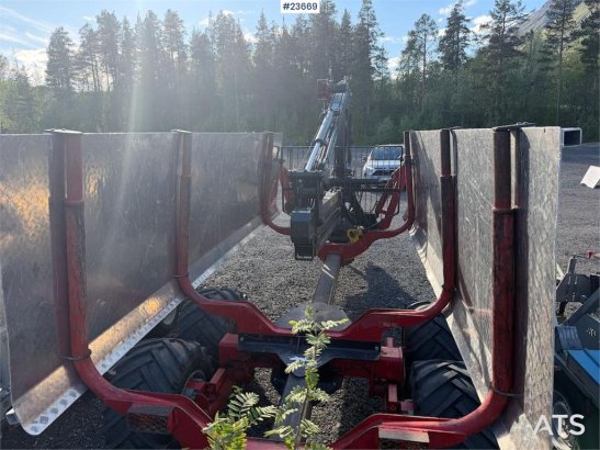 Igland 480 swingtrac timber trailer w/ Igland 56-85ss cra Igland 480 swingtrac timber trailer w/ Igland 56-85ss cra 2018 2...