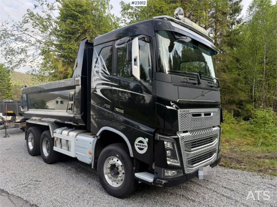 Volvo FH16 750 tipping truck 590 2017 2 Tipper trucks image 3