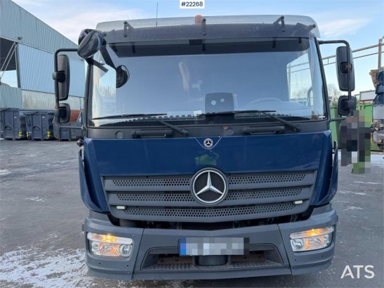 Mercedes-Benz Atego 1224, 2 compartment waste collection vehicle Mercedes-Benz Atego 1224, 2 compartment waste collection ...