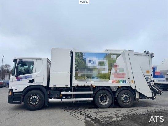 Scania P370 Waste Collection Truck with Washing System WA P370 Waste Collection Truck with Washing System WA 2021 2 image 3