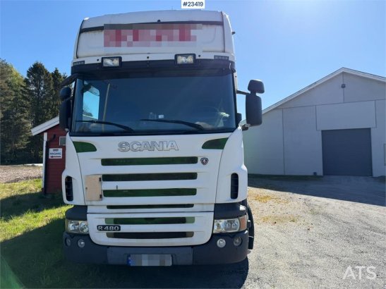 Scania R480 6x2 truck with a 3-axle Krone Profi Liner Nor R480 6x2 truck with a 3-axle Krone Profi Liner Nor 2009 2 Tracto...