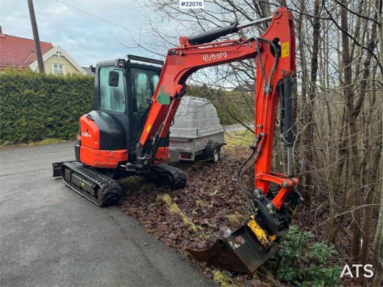 Kubota U36-4 Beltegraver m/ 4 skuffer, rotortilt og klype U36-4 Beltegraver m/ 4 skuffer, rotortilt og klype 2020 2 image 93