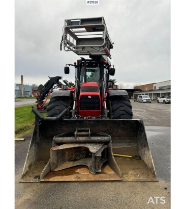 Huddig 1260C Backhoe w/ Palfinger crane, Lift, rototilt a Huddig 1260C Backhoe w/ Palfinger crane, Lift, rototilt a 2016 2...