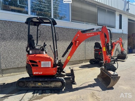 Kubota U17-3A Mini Excavator with 2 Buckets – 1,240 Hours U17-3A Mini Excavator with 2 Buckets – 1,240 Hours 2019 2 image 33