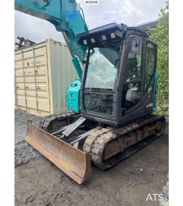 Kobelco SK75SR-7 Excavator with Tilt Bucket and 2 Buckets SK75SR-7 Excavator with Tilt Bucket and 2 Buckets 2020 2 Crawler...
