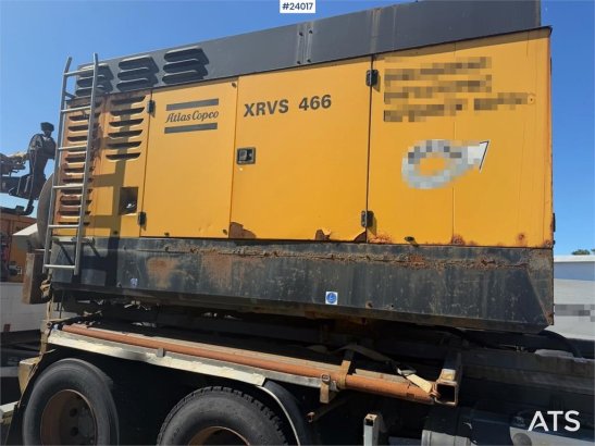 Atlas Copco XRVS 466 from approximately the 2000s with Nemek 4 XRVS 466 from approximately the 2000s with Nemek 4 2000 2 i...