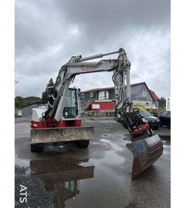 Takeuchi TB280FR excavator with grading bucket and rototilt TB280FR excavator with grading bucket and rototilt 2023 2 Craw...