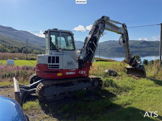 Takeuchi TB280FR excavator w/ rototilt and two buckets TB280FR excavator w/ rototilt and two buckets 2024 2 Crawler Excava...
