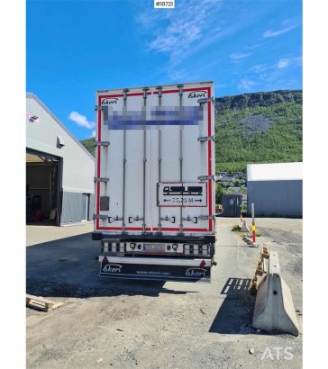 Ekeri 3-axle cabinet semitrailer w/ full side opening. Ekeri 3-axle cabinet semitrailer w/ full side opening. 2019 2 Box s...