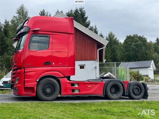 Mercedes-Benz Actros 2553LS 6x2 Tractor Unit – Hydraulics – Well Mercedes-Benz Actros 2553LS 6x2 Tractor Unit – Hydraulics...