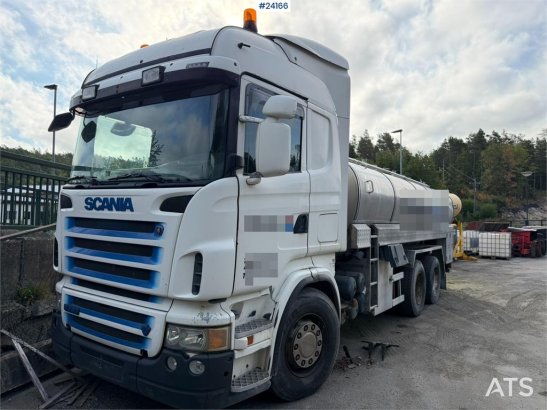 Scania R580 tanker truck repair object with a 3-compartme R580 tanker truck repair object with a 3-compartme 2005 2 image 3