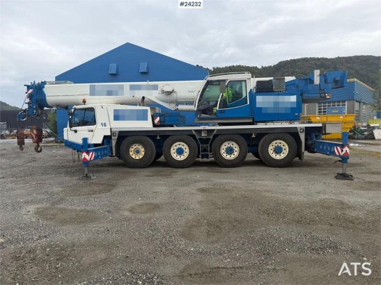 Tadano Faun FA 031 8x6 mobile crane 65 ton with jib and 12 ton Faun FA 031 8x6 mobile crane 65 ton with jib and 12 ton 200...