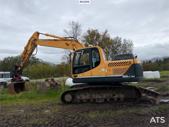 Hyundai Robex 160LC‑9A with 2 buckets and tiltrotator – Un Robex 160LC‑9A with 2 buckets and tiltrotator – Un 2014 2 Crawl...