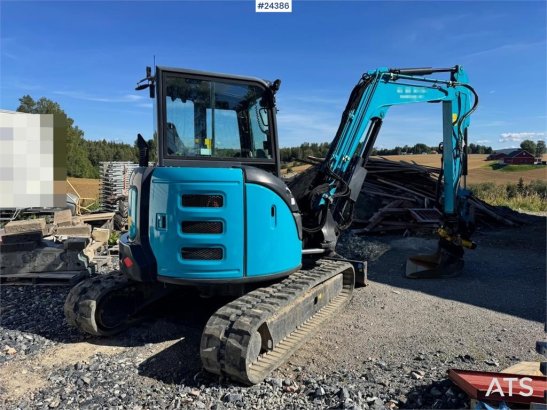 Airman AX55U-6A Mini Excavator with Rototilt, 3 Buckets, AX55U-6A Mini Excavator with Rototilt, 3 Buckets, 2017 2 image 3