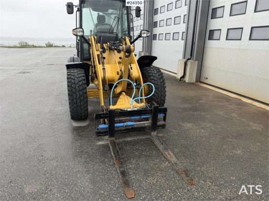 CAT 908M wheel loader with pallet forks and bucket 908M wheel loader with pallet forks and bucket 2015 2 Wheel Loaders ima...